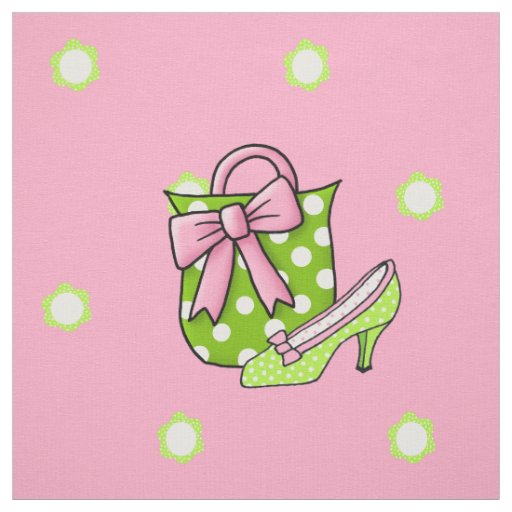 KiniArt Girlie Things Fabric