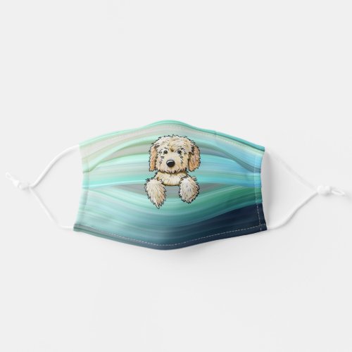 KiniArt Goldendoodle Puppy Adult Cloth Face Mask
