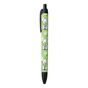 KiniArt Green Dot Westies Pen