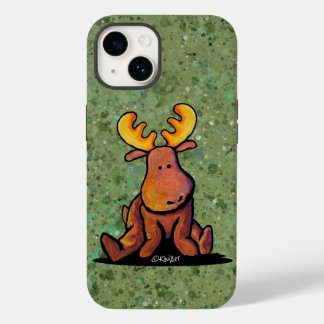 KiniArt Groovy Moose Case-Mate iPhone 14 Case