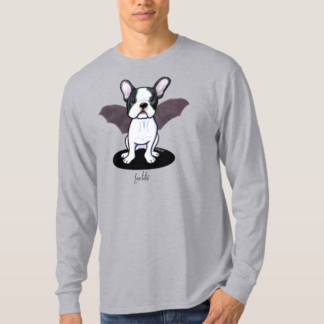 KiniArt Halloween Frenchie T-Shirt (Front)