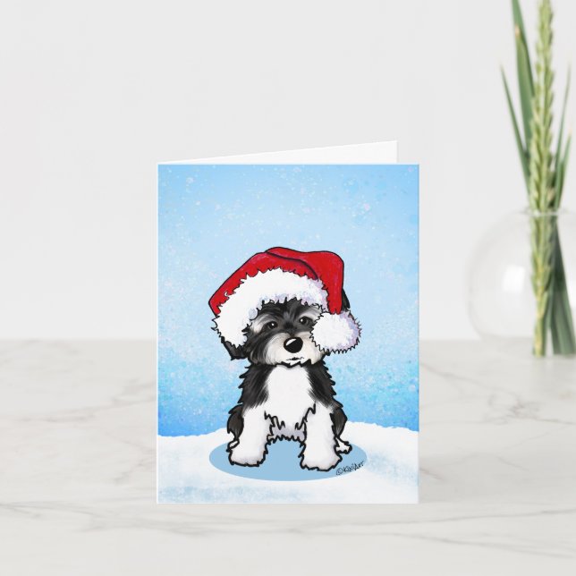KiniArt Havanese Christmas Card (Front)