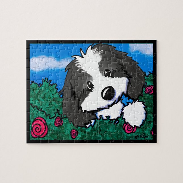 KiniArt Havanese Jigsaw Puzzle (Horizontal)