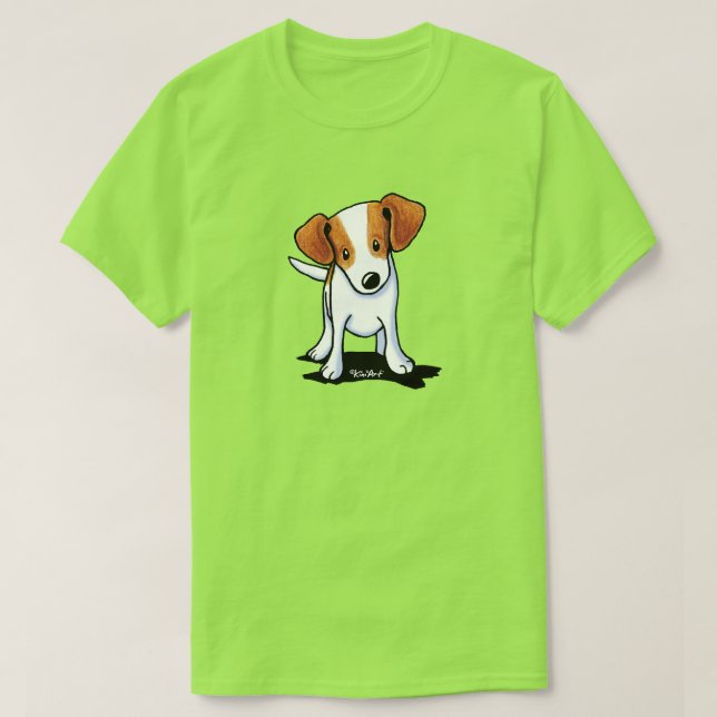 KiniArt Jack Russell Terrier  T-Shirt (Design Front)