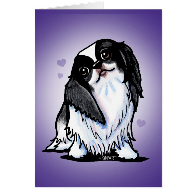 KiniArt Japanese Chin Cards (Front)
