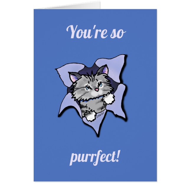 KiniArt Kitty Blast Cards (Front)