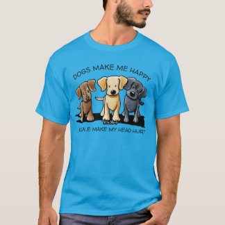 KiniArt Labrador Trio T-Shirt