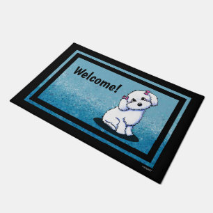 KiniArt Maltese Doormat