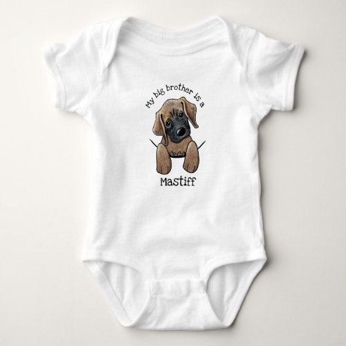 KiniArt Mastiff Puppy Baby Bodysuit