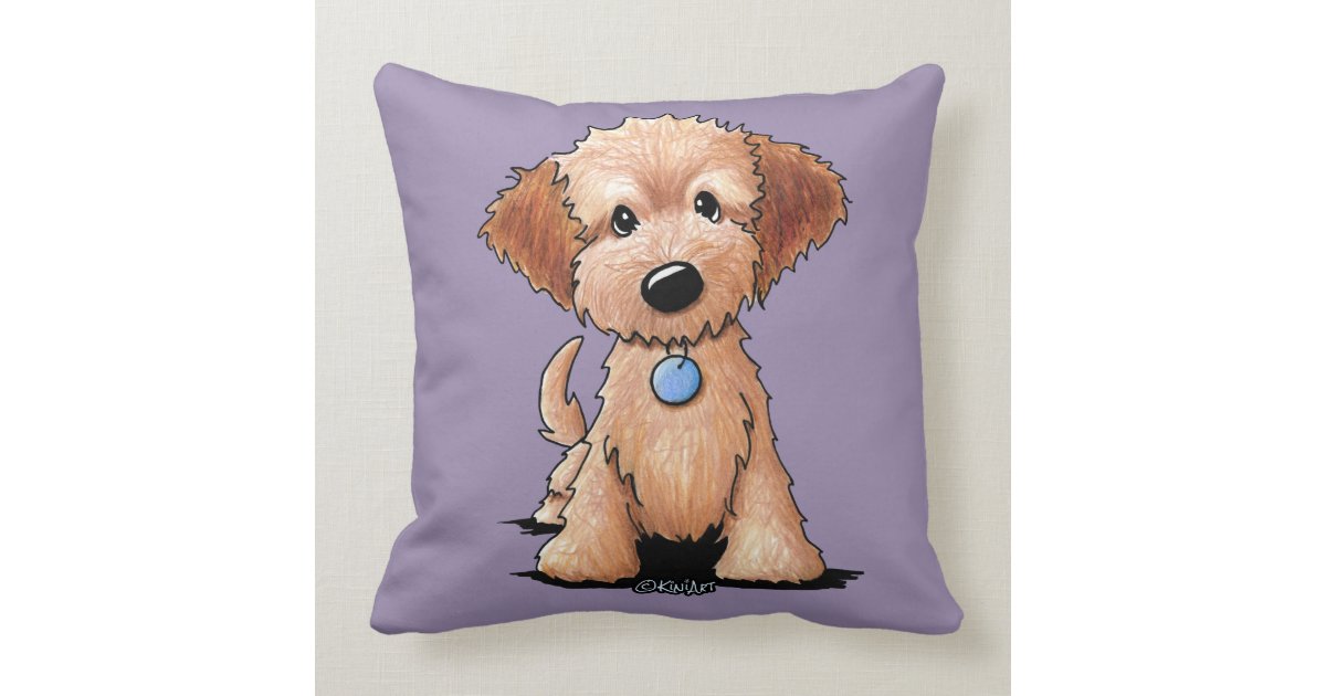 goldendoodle pillow pottery barn