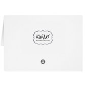 KiniArt Morkie Cards (Back Horizontal)