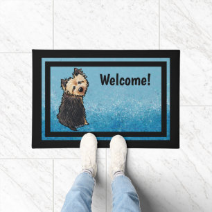KiniArt Norwich Terrier Doormat