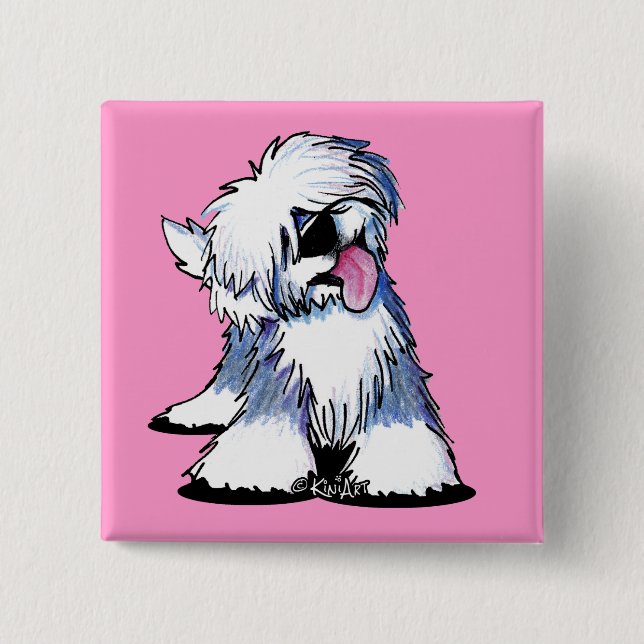 KiniArt OES Pin-Back Button (Front)