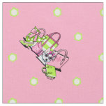 KiniArt Olivia Westie Girlie Things Fabric
