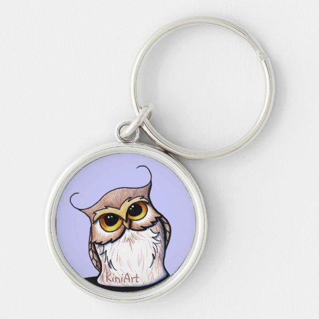 KiniArt OWL Keychain (Front)
