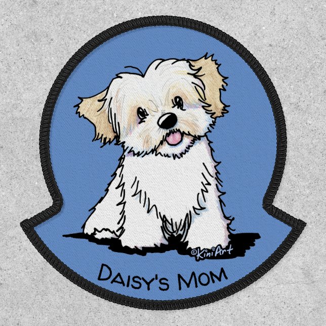 KiniArt Personalized Havanese Puppy Patch (Front)