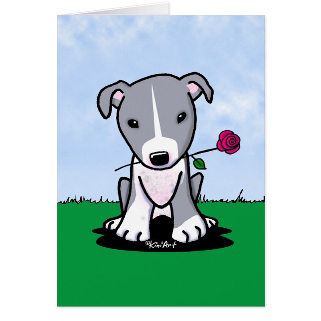 KiniArt Pit Happens Pitbull Dog Cards (Front)