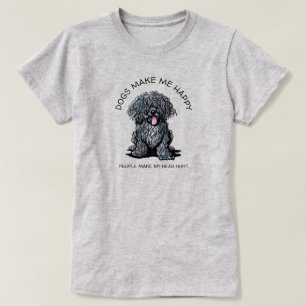 KiniArt Puli Dog Lover T-Shirt