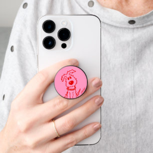 KiniArt RuFuS Dog PopSocket