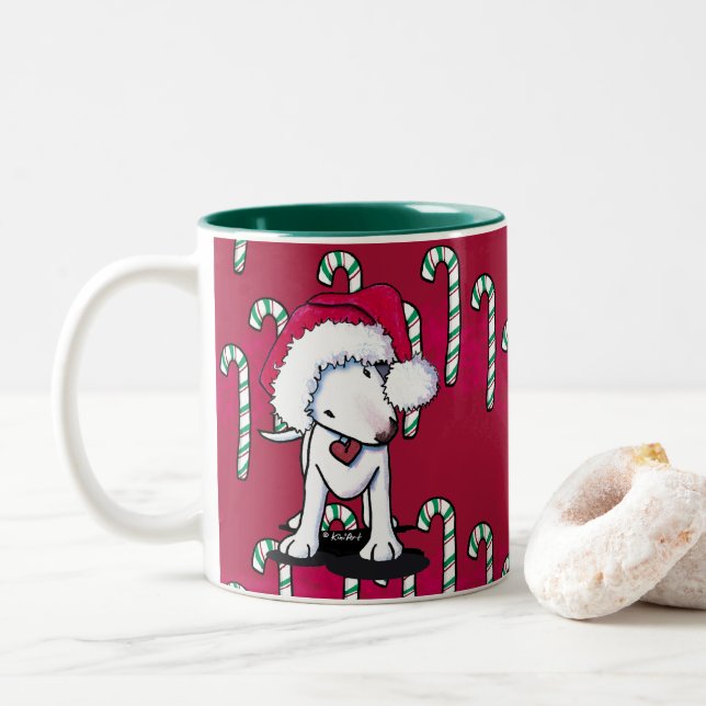 KiniArt Santa Bully Mug (With Donut)