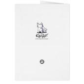 KiniArt Scottie Terrier Pajamas Cards (Back)