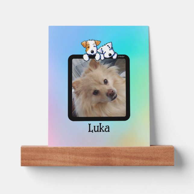 KiniArt Sealyham Photo Picture Ledge (Front)