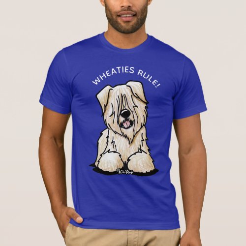 KiniArt Soft Coated Wheaten Terrier T_Shirt