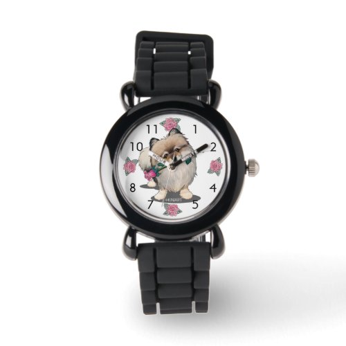 KiniArt Walter Pomeranian Watch