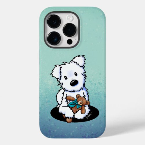 KiniArt Westie And Bear Case_Mate iPhone 14 Pro Case