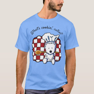 KiniArt Westie Chef T-Shirt