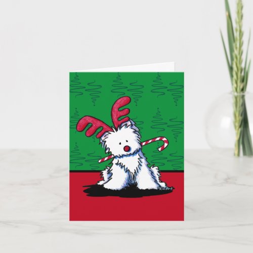 KiniArt Westie Christmas Cards