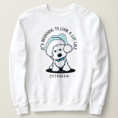 KiniArt Westie Christmas Sweatshirt