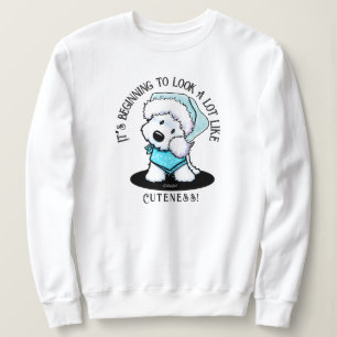 KiniArt Westie Christmas Sweatshirt