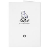 KiniArt Westie Jelly Bean (Back)