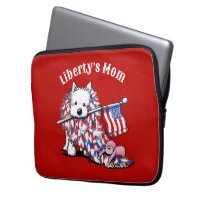 KiniArt Westie Liberty Portrait