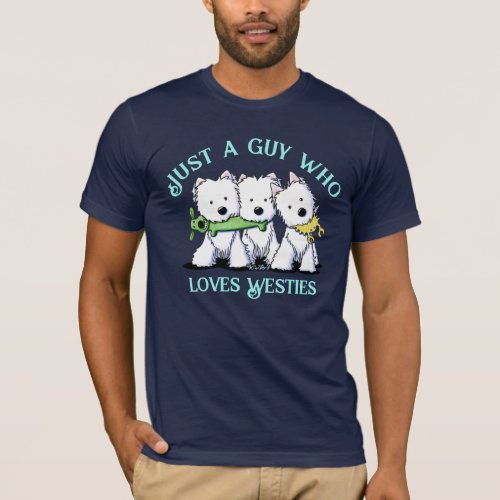 KiniArt Westie Lover T_Shirt