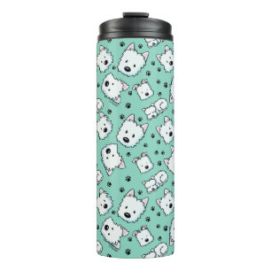 KiniArt Westie Lover Thermal Tumbler