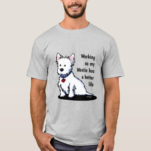 KiniArt Westie T_Shirt