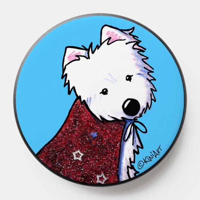KiniArt Westie Terrier PopSocket (Popsocket)