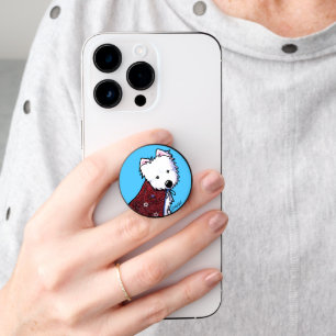 KiniArt Westie Terrier PopSocket