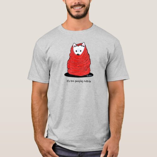 KiniArt Westie Terrier T_Shirt