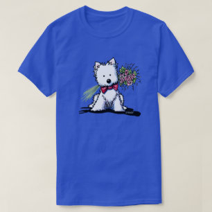 KiniArt Westie Valentine T-Shirt
