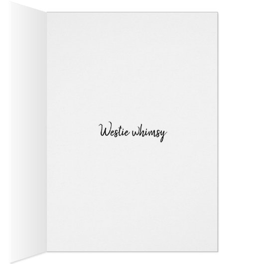 KiniArt Westie Wendell (Inside (Right))