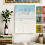 KiniArt Westies Calendar<br><div class="desc">KiniArt Westie dog  art calendar design by Contemporary PUP Artist,  Kim Niles.  ©️ Kim Niles,  KiniArt - All Rights Reserved.</div>