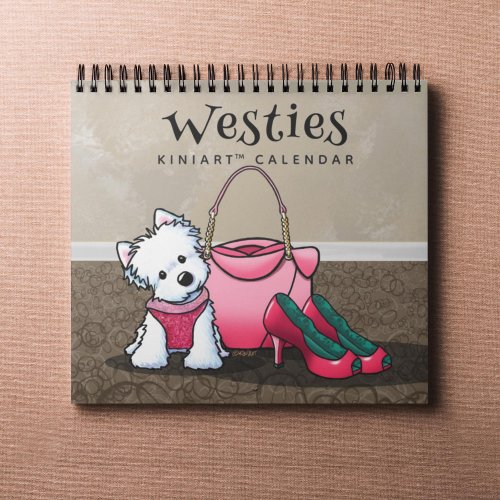KiniArt Westies Calendar