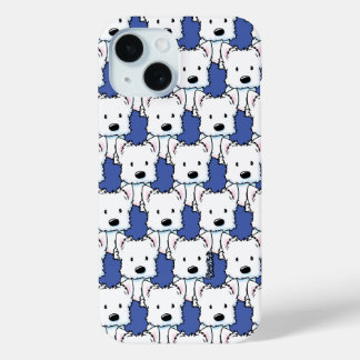 KiniArt Westies iPhone 15 Case