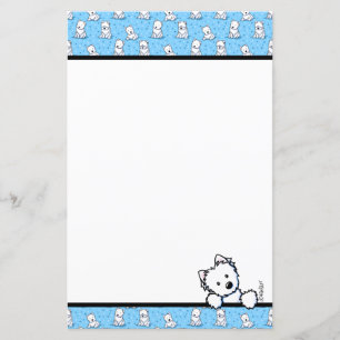 KiniArt Westies Stationery