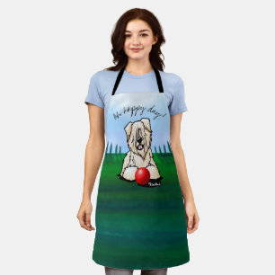 KiniArt Wheaten Terrier All-Over Print Apron
