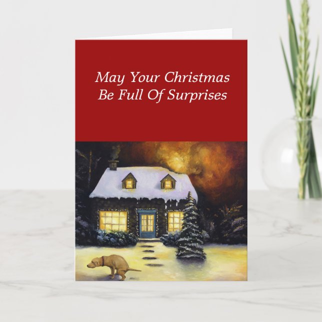 Kinkade's Worst Nightmare Holiday Card (Front)