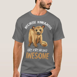 Kinkajou Awesome Wildlife Animal Honey Bear Night T-Shirt